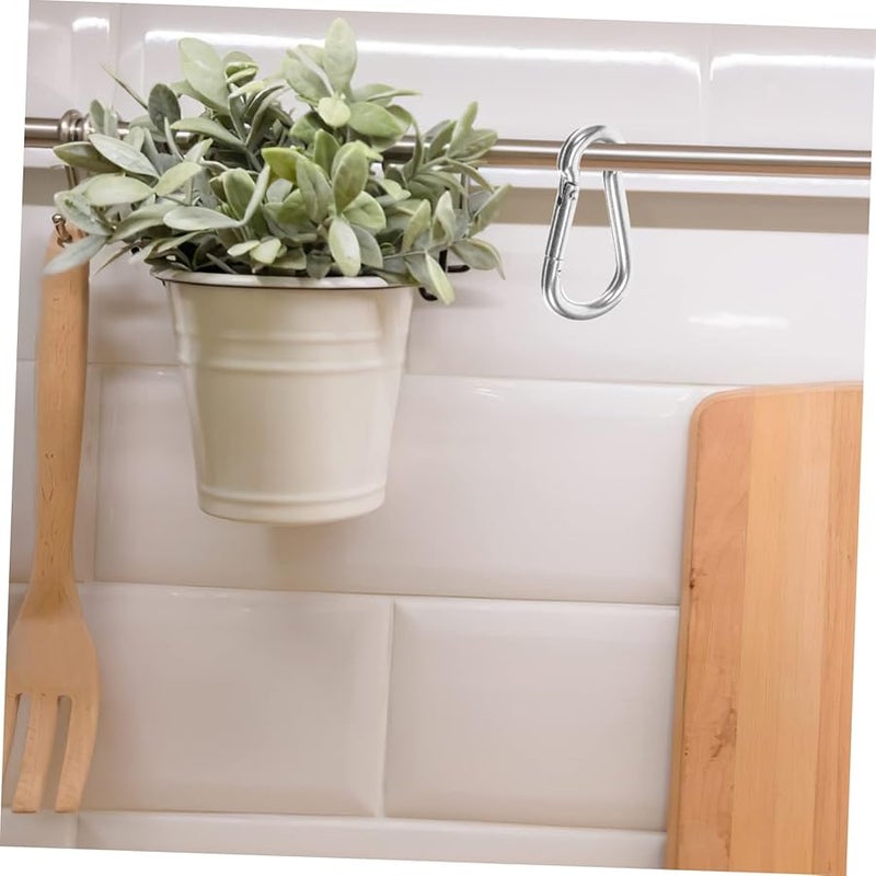 Kisangel Heavy Duty Ceiling Hook Wall Mount Hardware Pad Eye Plate 4 Pack - Image 3