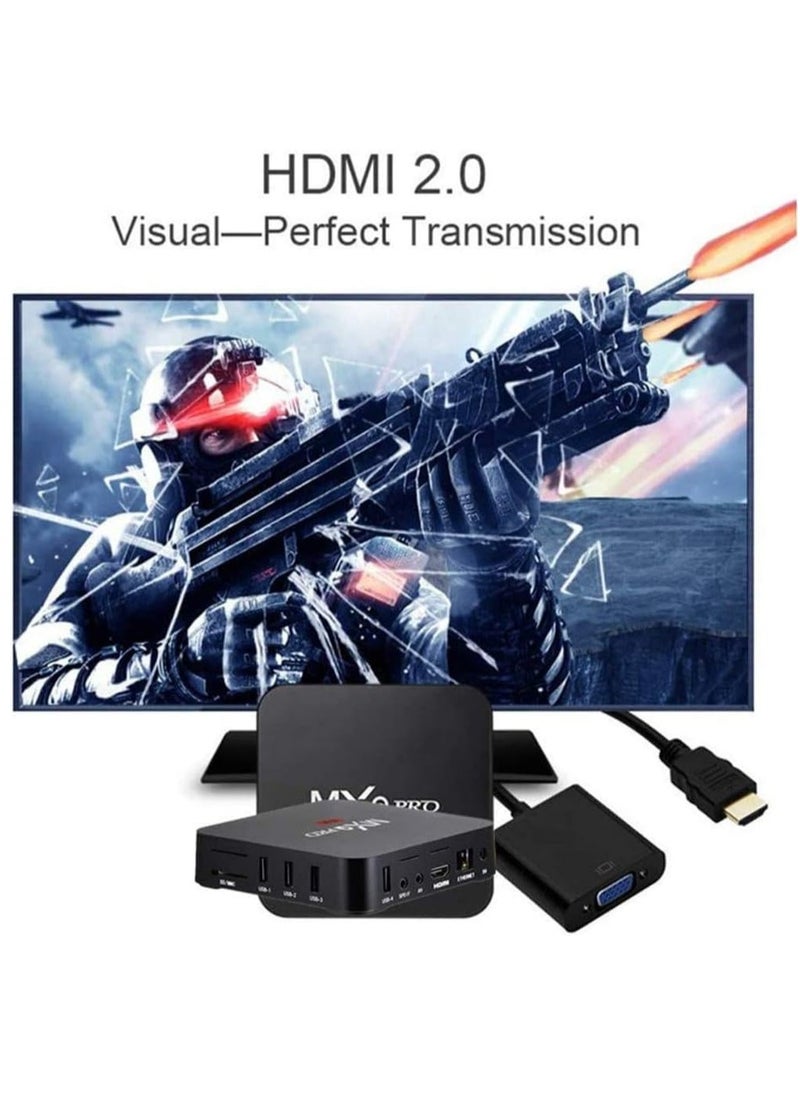 MXQ - 4K Smart TV Box Android 11.1 مشغل الوسائط المنزلي رباعي النواة - Image 1