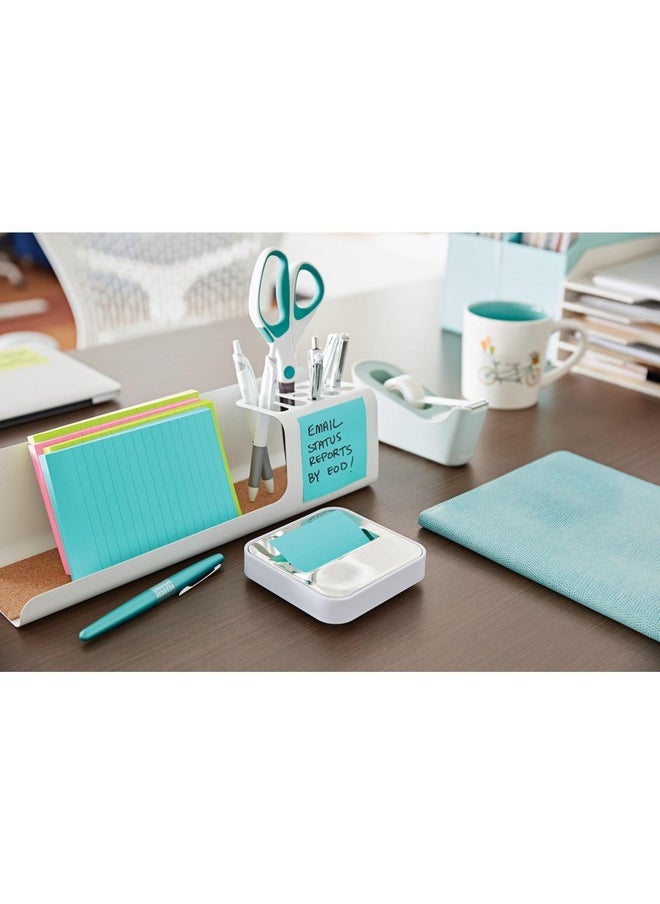 Post-it Note Dispenser for 3 in x 3 in Notes, White Base with Steel Top - pzsku/ZAF8906D8B025A5A7AD70Z/45/_/1736426599/941963eb-fc25-467d-b735-e6e697953624