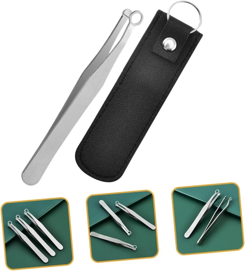 Nasal Clippers Nose Hair Clip Reusable Nose Hair Tweezers for Men Facial Trimmer - Image 4