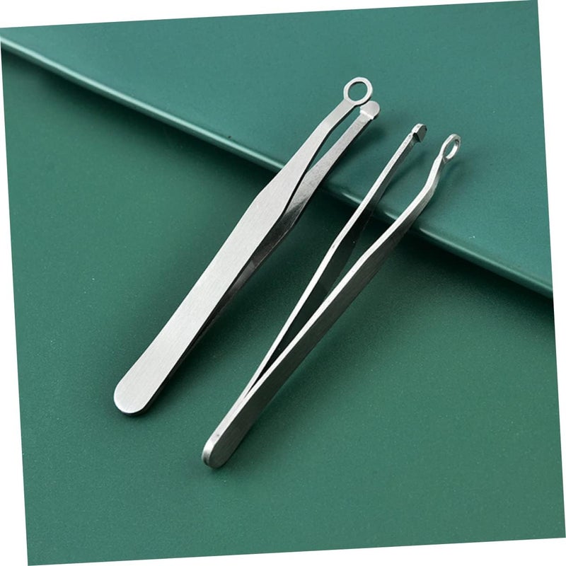 Nasal Clippers Nose Hair Clip Reusable Nose Hair Tweezers for Men Facial Trimmer - Image 2