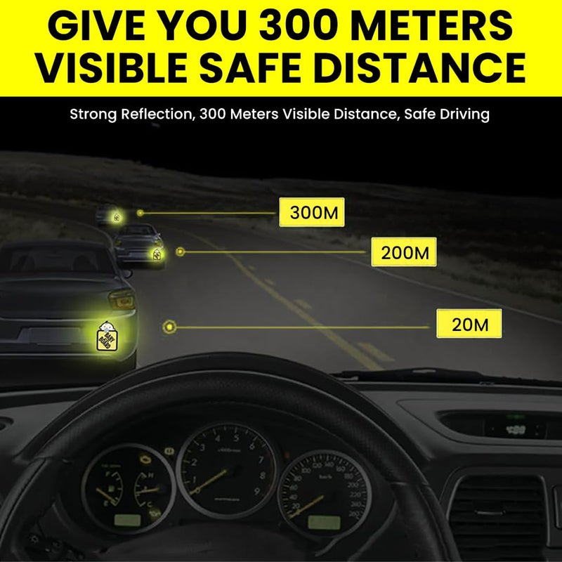 STHIRA® Baby On Board Sticker for Cars- 2Pack Baby in Car High Intensity Reflective Waterproof Vinyl Safety - Image 3