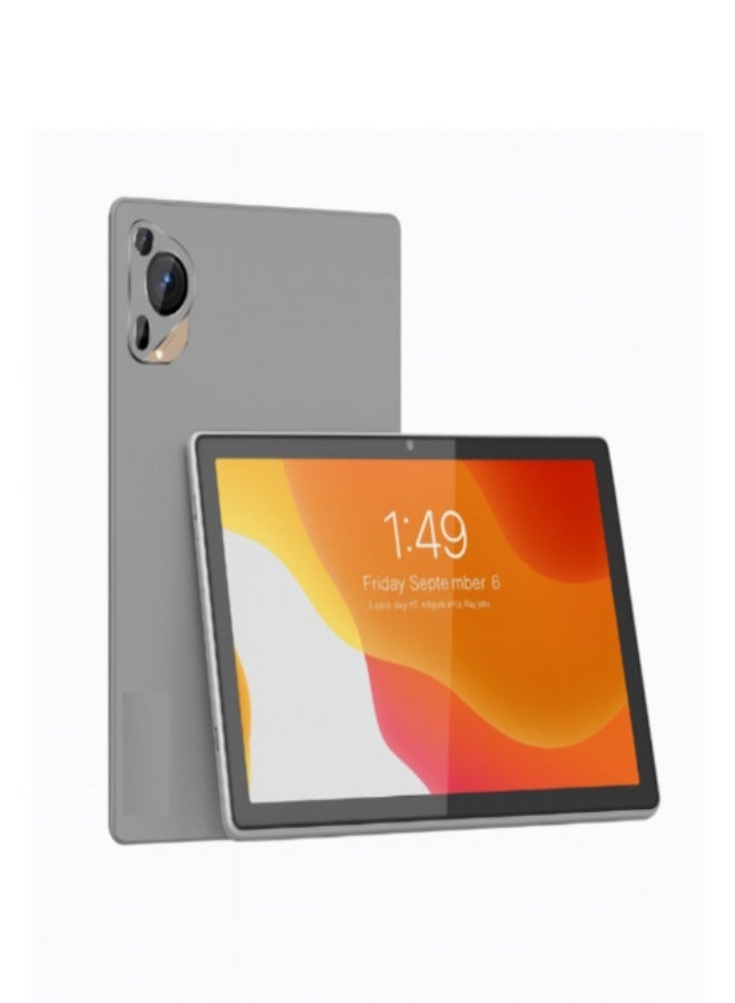 JAJEEK تاب 18 جهاز لوحي أندرويد 10.1 بوصة عرض HD، 8 جيجابايت RAM 512 جيجابايت ROM، أندرويد 15، معالج ثماني النواة، كاميرا 13 ميجابكسل + 8 ميجابكسل، بطارية 8000 مللي أمبير، 4G LTE، غطاء لوحة مفاتيح وقلم مرفق، رمادي - Image 2