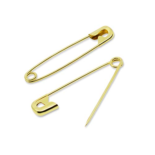 Dritz 1466 Safety Pins, Brass, Size 3 (20-Count) - Image 2
