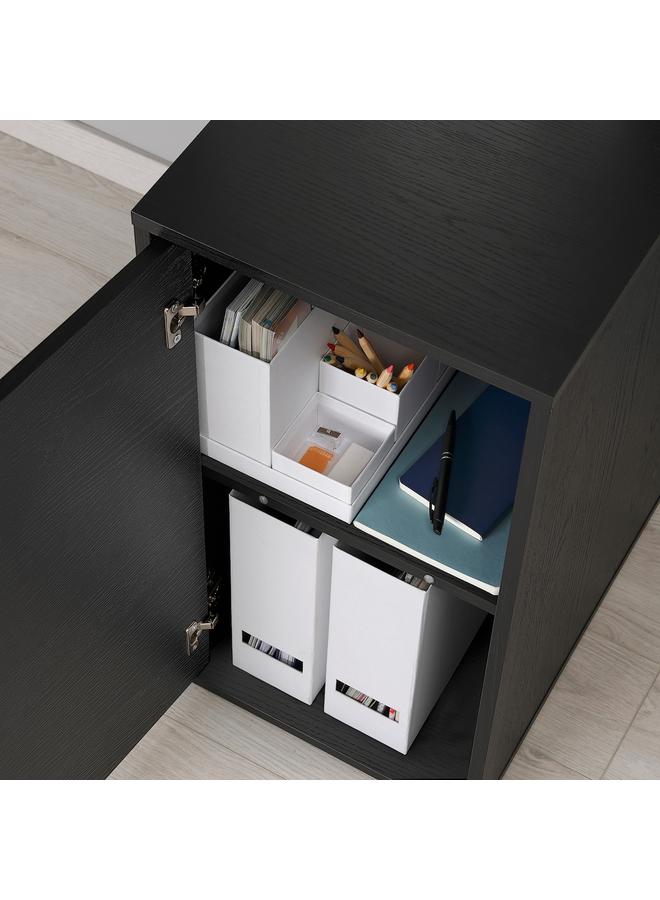 زبون وحدة تخزين، أسود-بني، 36×70 سم - Image 4