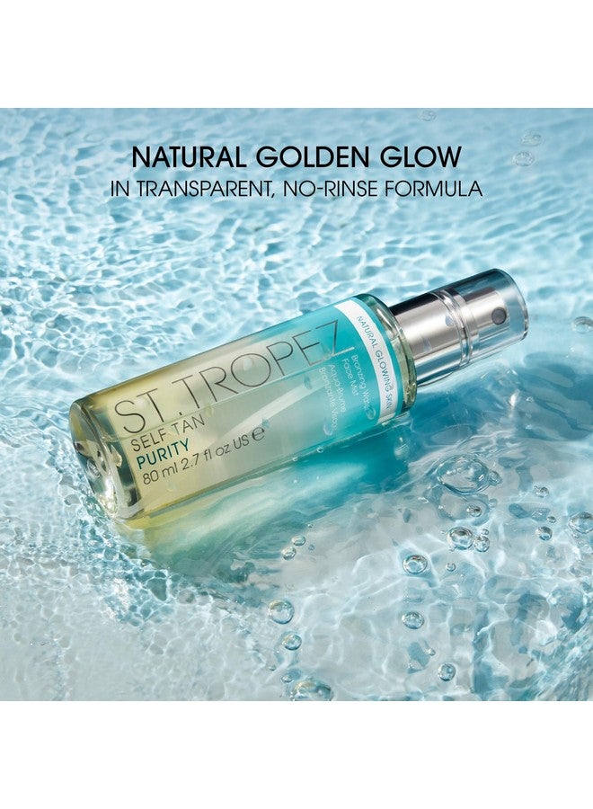 St.Tropez Self Tan Purity Face Mist, Natural Sunkissed Glow Face Tan with Hyaluronic Acid & Antioxidants, Vegan, Natural & Cruelty Free Face Care, 2.7 Fl Oz - Image 3