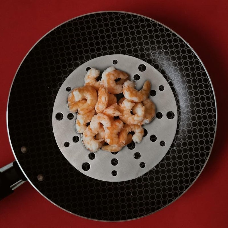 Silver Heat Conduction Plate 19 5X19 5CM Stainless Steel Pot Fin Guide Sheet - Image 4