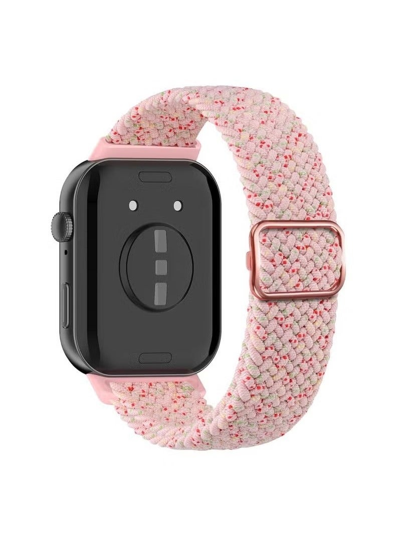 Suitable For Huawei Watch Fit 3 Adjustable Woven Nylon Strap With Metal Buckle, Designed For Wrist Sizes 150mm-185mm - Image 2