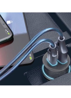 تاتش مت TOUCHMATE 25W PD شاحن سيارة سريع مع كابل من النوع C  - Image 4