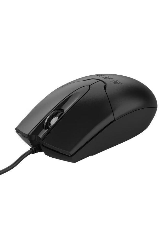 A4TECH A4tech Op-550su Wired Mouse, Quiet, For Laptop And Desktop Computers, Office And Home Use, Portable Mouse, Usb Interface, Black  - Image 3