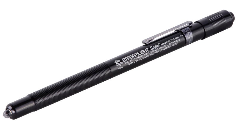 Streamlight 65058 Stylus 11-Lumen UL Listed White LED Pen Light with 3 AAAA Batteries, Black - Image 5