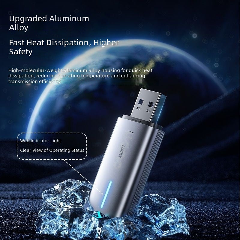 Llano Multi-Function USB 3.0 Card Reader for SD, TF, and Camera Storage - Image 5
