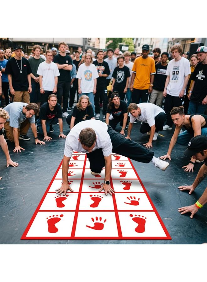Yellow Sensory Folding Floor Game Set Body Coordination Balance Challenge Portable For Outdoor Team Building - Image 5