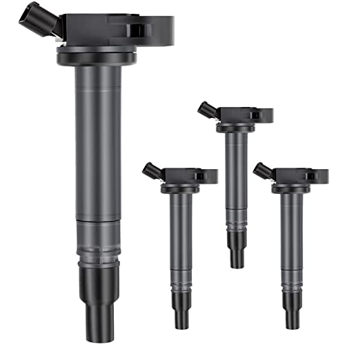 OCPTY Set of 4 Ignition Coils Compatible with OE: UF507 C1596 UF587 Fit for Lexus for Toyota 2006-2020 - Image 1