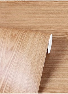 Wood Grain Design Wallpaper Brown 60x300cm