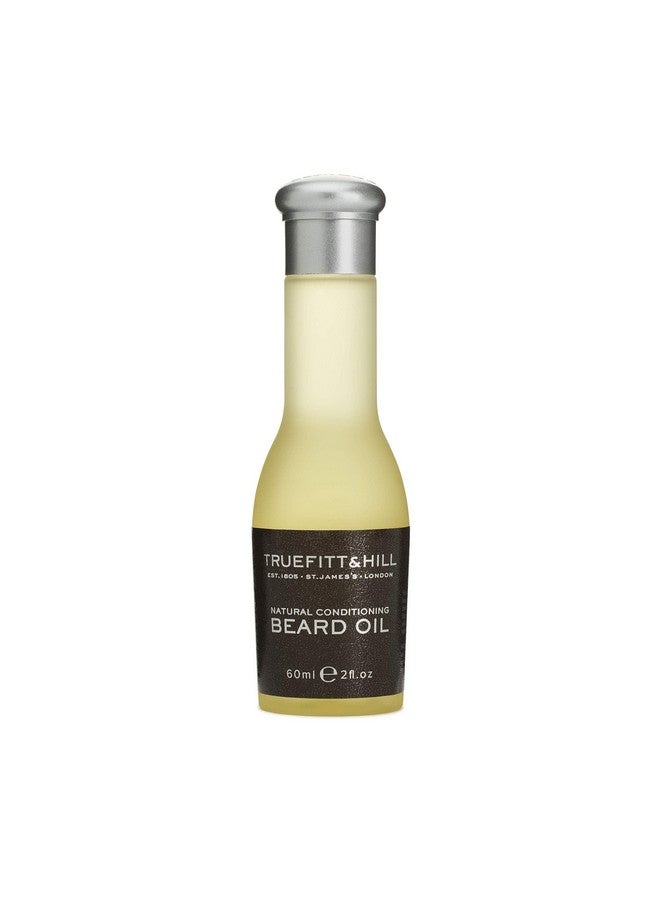 Truefitt & Hill Gentleman's Natural Conditioning Beard Oil 60ML | Beard Care & Nourishment Oil | Suitable For All Beard Types - Image 1