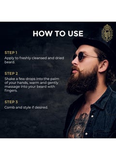 Truefitt & Hill Truefitt & Hill Gentleman's Natural Conditioning Beard Oil 60ML | Beard Care & Nourishment Oil | Suitable For All Beard Types  - Image 5