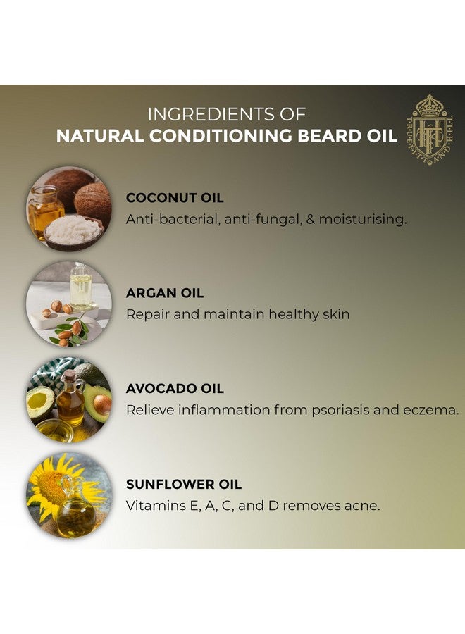 Truefitt & Hill Gentleman's Natural Conditioning Beard Oil 60ML | Beard Care & Nourishment Oil | Suitable For All Beard Types - Image 3