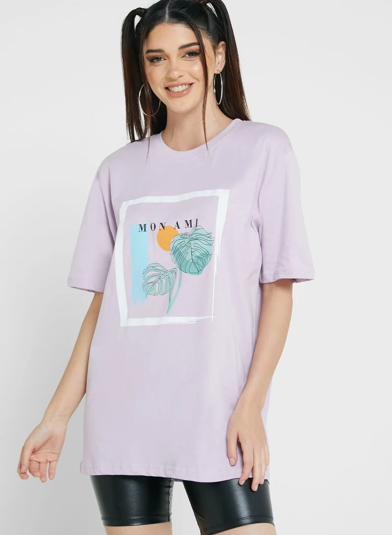 Ginger Oversized Graphic T-Shirt