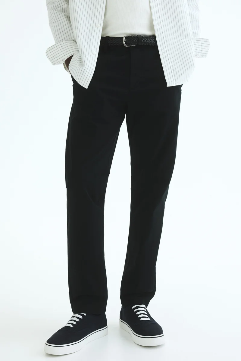 H&M  Slim Fit Cotton chinos for Men | Best Price UAE