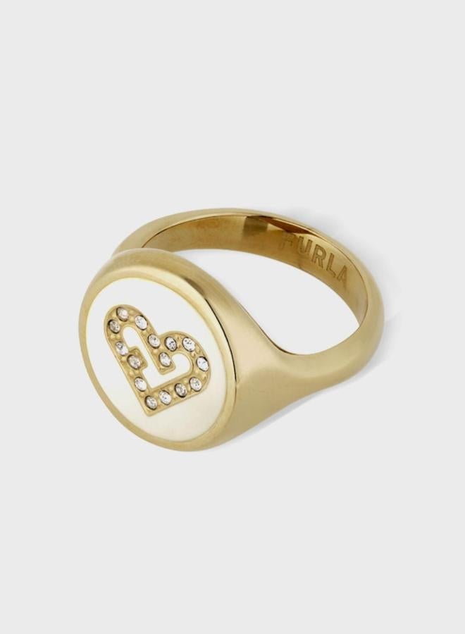 Furla Heart  Ring - Image 1