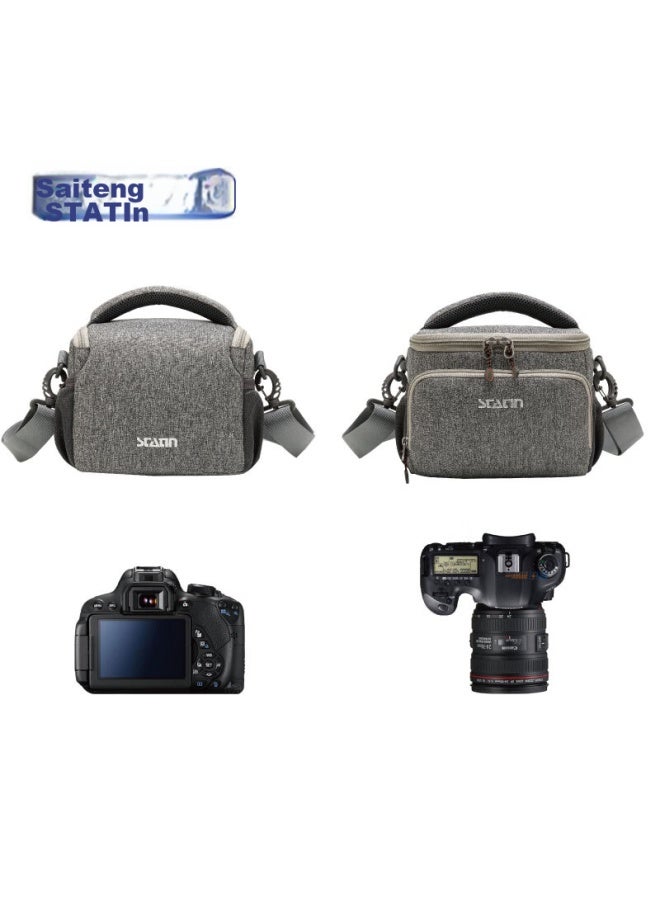 Saiteng حقيبة الكاميرا Statin Kb12d المتوافقة مع كاميرات DSLR والكاميرات عديمة المرآة، مناسبة لـ Canon وSony وNikon وموديلات DSLR الأخرى - Image 1