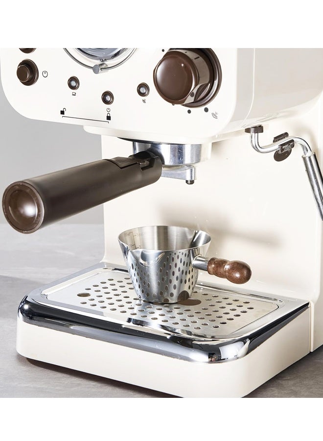 Stainless Steel Espresso Cups, 3.4oz Milk Frothing Measuring Pitcher - Image 5