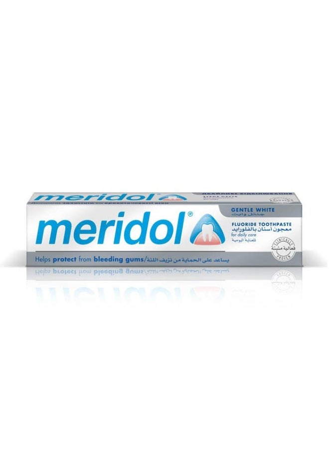 Toothpaste Fluride Gentle White 75 ml
