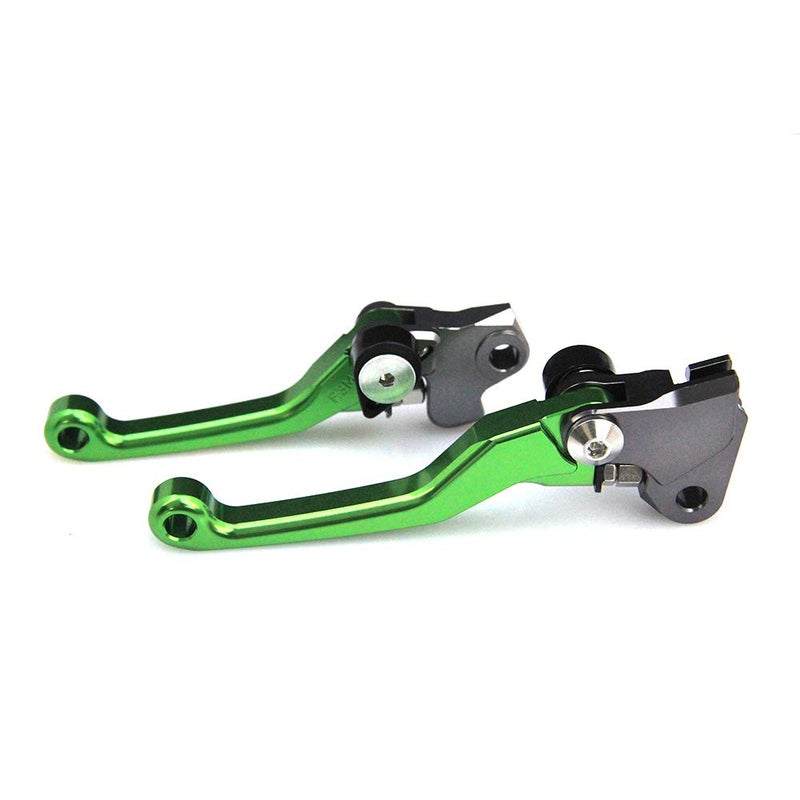 HYEPIVOT for 20222023 Levers KLX300R KLX 300R 2025 2024 Clutch Brake Pivot Lever Dirt Bike Green - Image 2