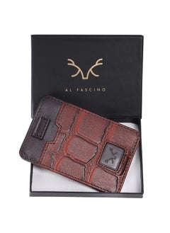 AL FASCINO Leather Credit Card Holder Leather Wallet For Men Slim Minimalist Front Pocket Slim Wallet For Men Leather Wallets For Men Wallets For Men Leather Original Rfid Wallet For Men  - Image 5
