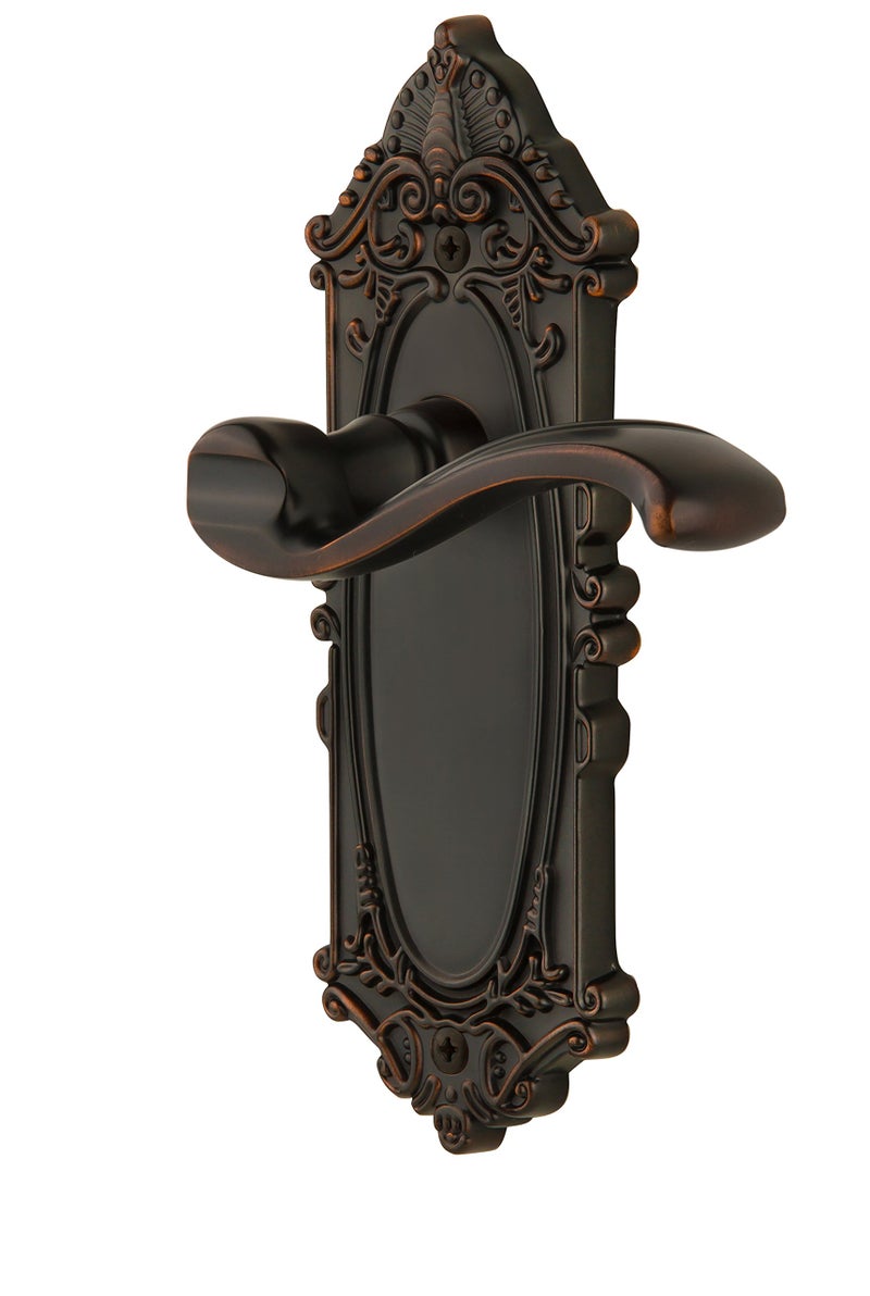 Grandeur 821526, Double Dummy, Timeless Bronze Grande Victorian Plate with Portofino Lever - Image 4