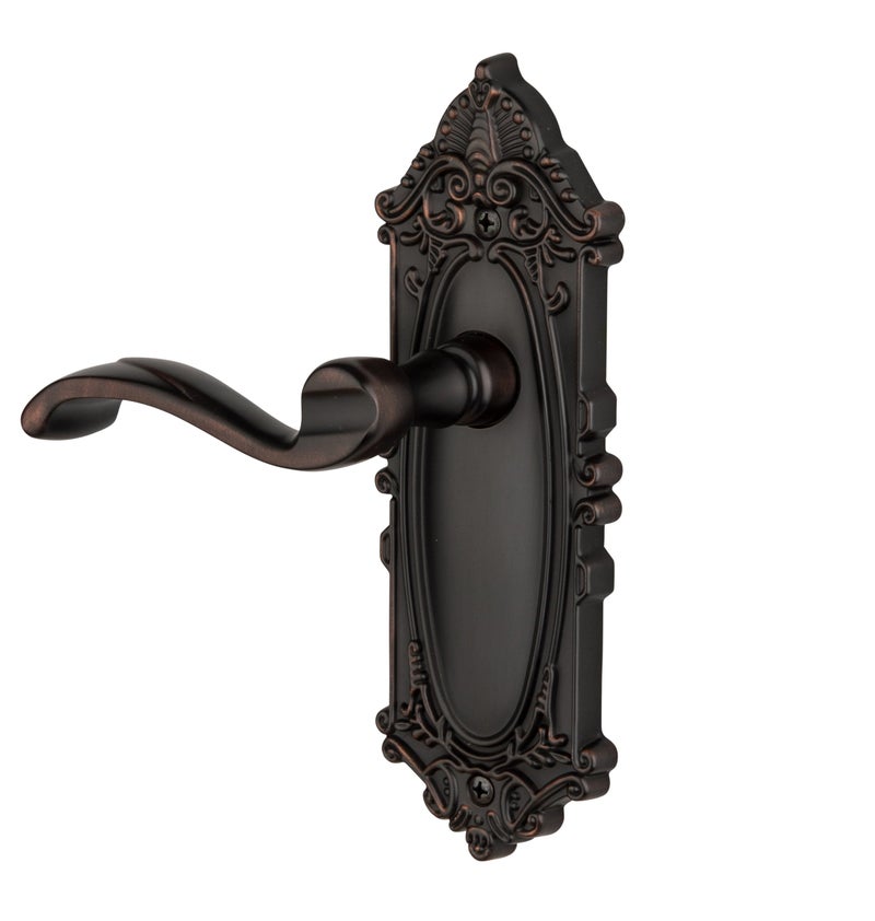 Grandeur 821526, Double Dummy, Timeless Bronze Grande Victorian Plate with Portofino Lever - Image 2