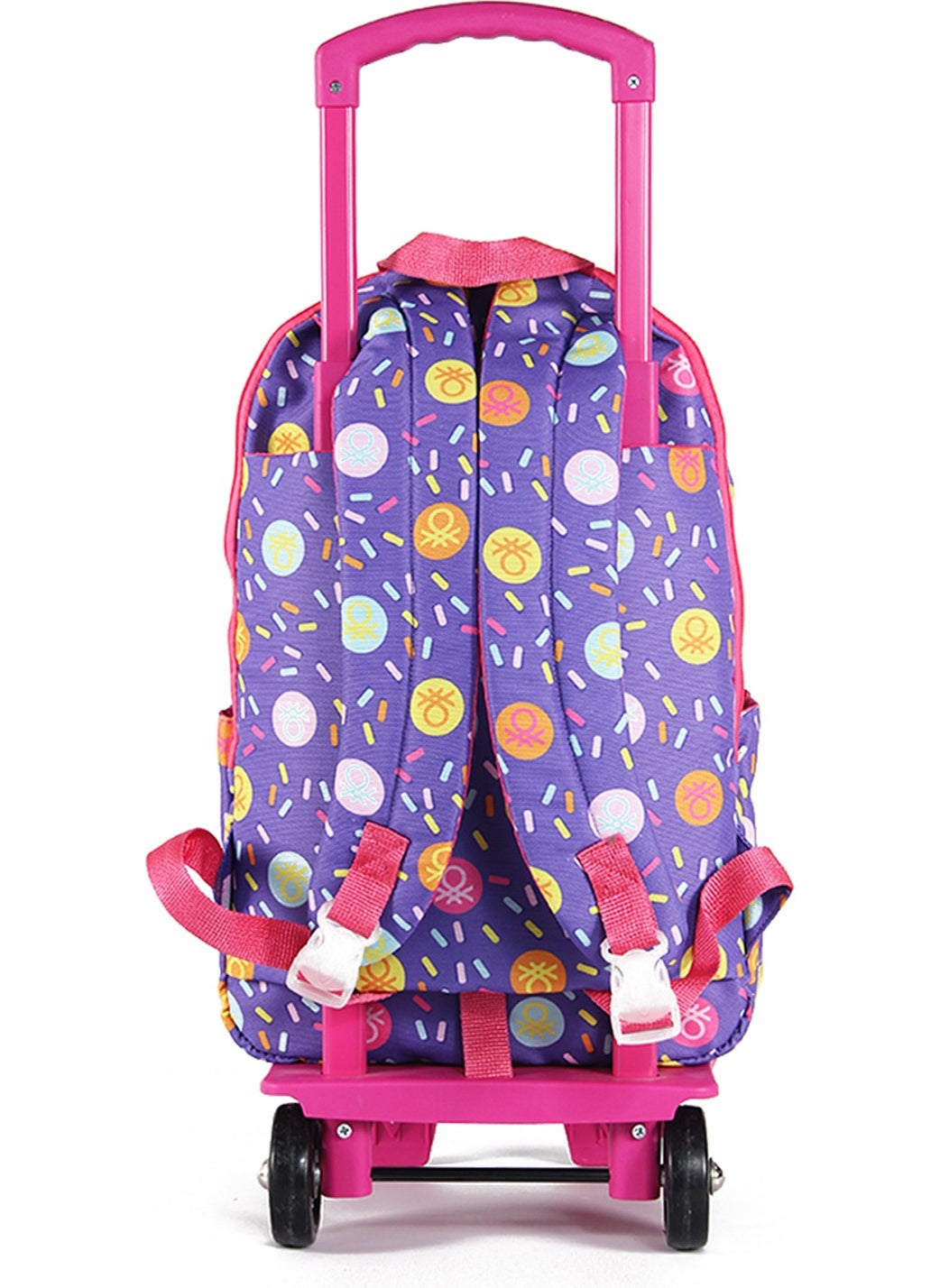 UNITED COLORS OF BENETTON . Primary School Bag With Trolley 03680  - Image 4
