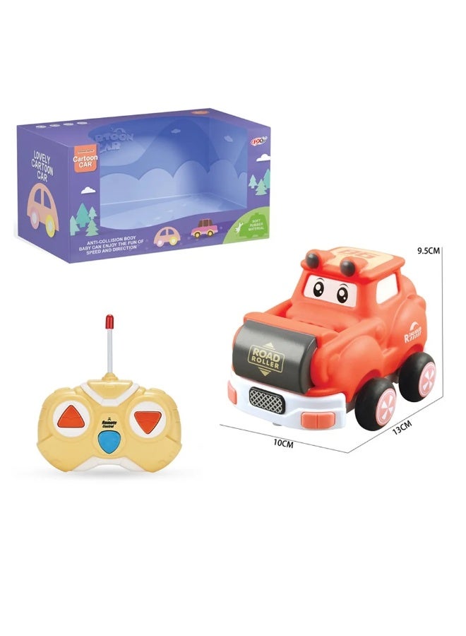 Stem RC Light-Up Vinyl Roller – Dual Function Cartoon Car – Safe, Speedy, and Fun for Kids 3+ - Image 2
