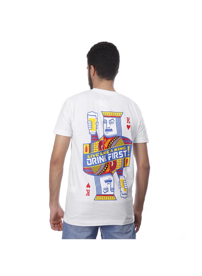 Coup Men Printed Loose Fit T-Shirt - Image 3
