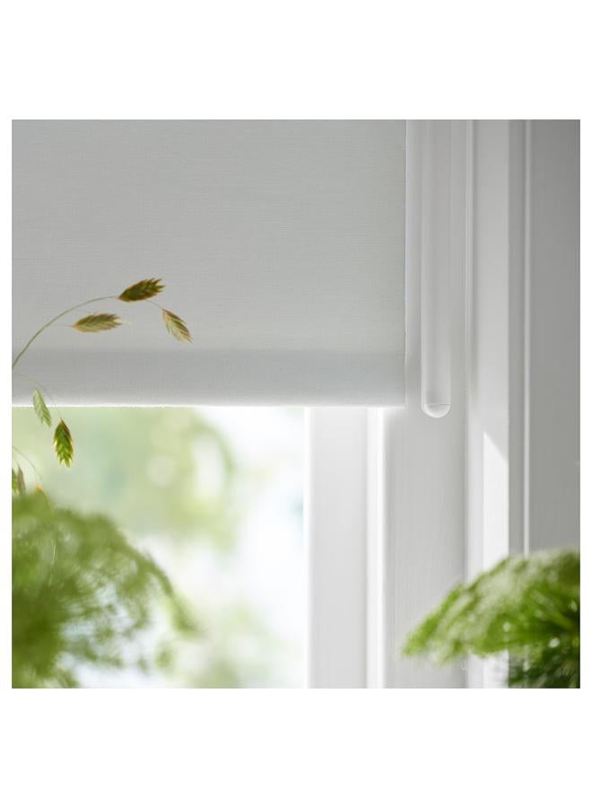 Zaboon Block-out roller blind, white, 140x195 cm - Image 5