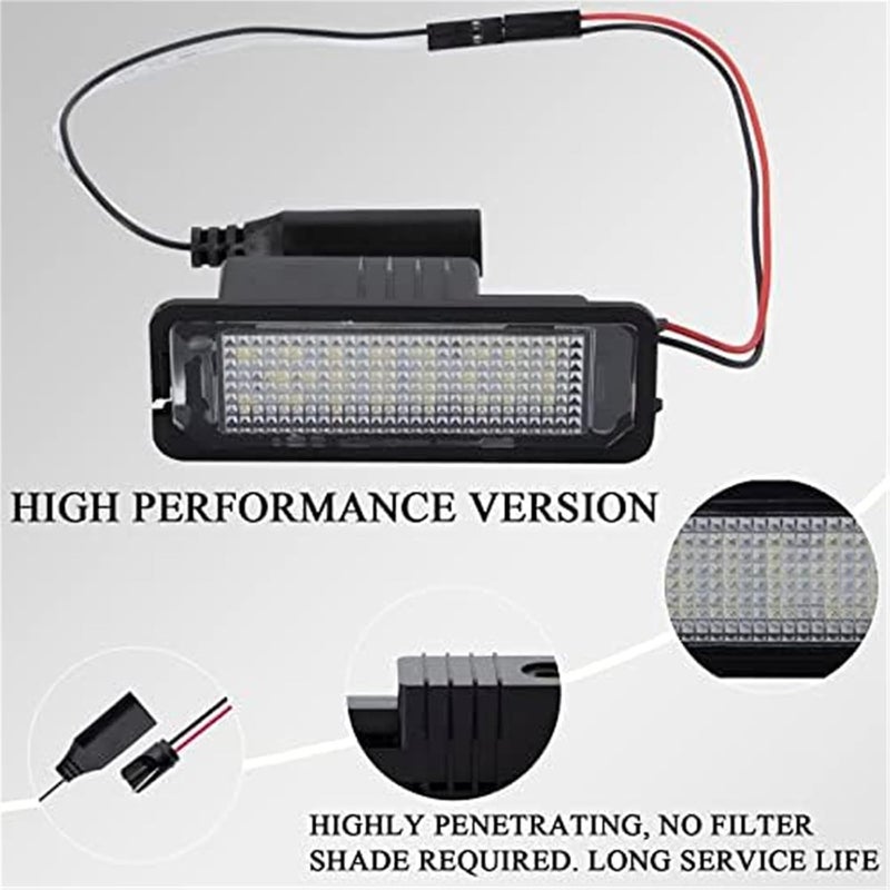 QASULER LED License Plate Light for VW Models - Image 3