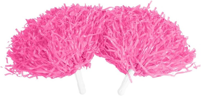 comfrt 2 Pcs Cheerleader Pom Poms for Sports Party Dance Accessory - Image 1