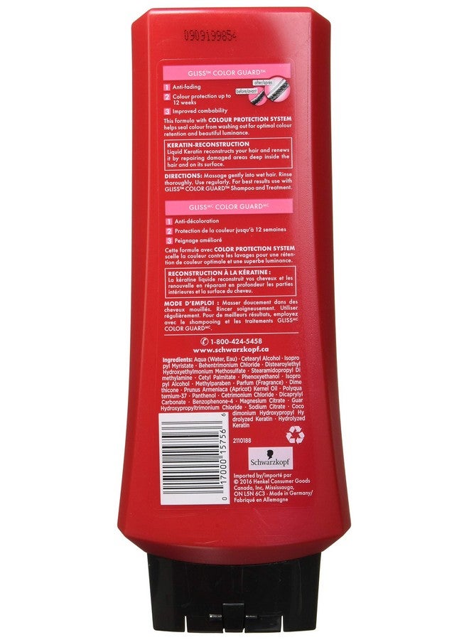 Gliss Hair Repair Color Guard Hair Conditioner With Liquid Keratin, 13.6 Oz - Image 2