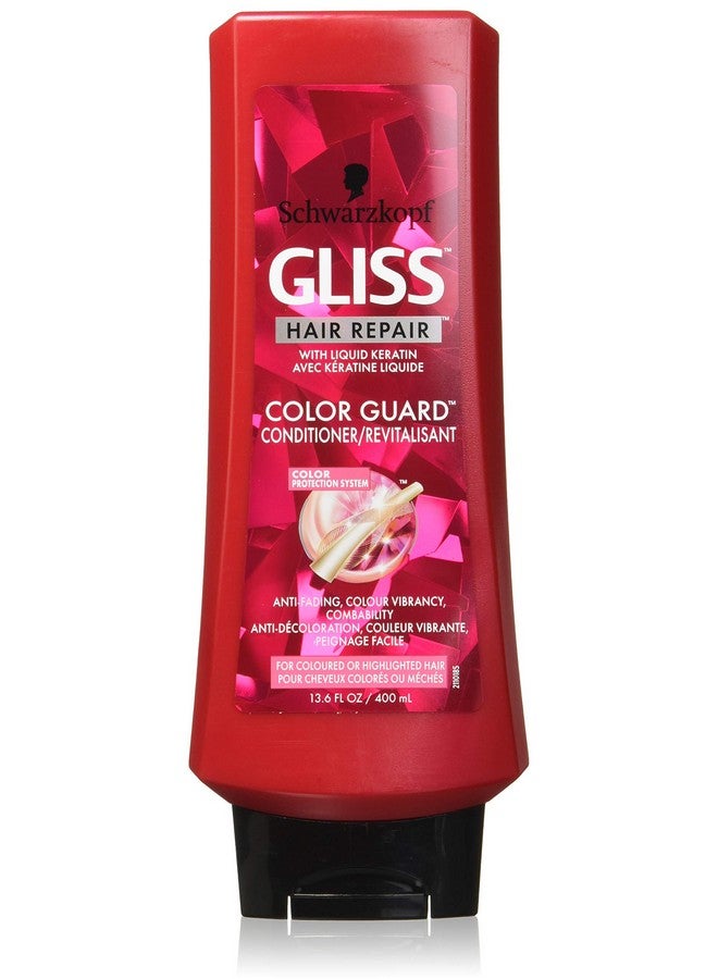 Gliss Hair Repair Color Guard Hair Conditioner With Liquid Keratin, 13.6 Oz - Image 1