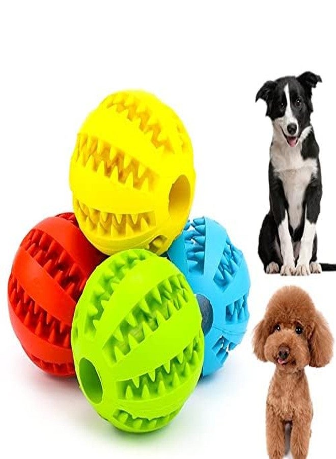 Purrally Dog Training Feeding Balls, Bite Resistant Chew Toy Ball, Slow Feeding Dispensing Game for Dogs, Puppies Interactive IQ Treat Dispenser, Food Dispenser Ball 1 Pcs (Color May Vary) - Image 4