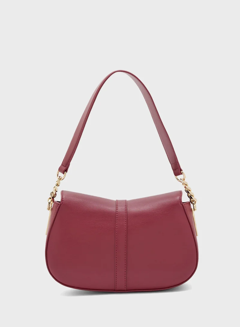 TOMMY HILFIGER Flap Over Satchel