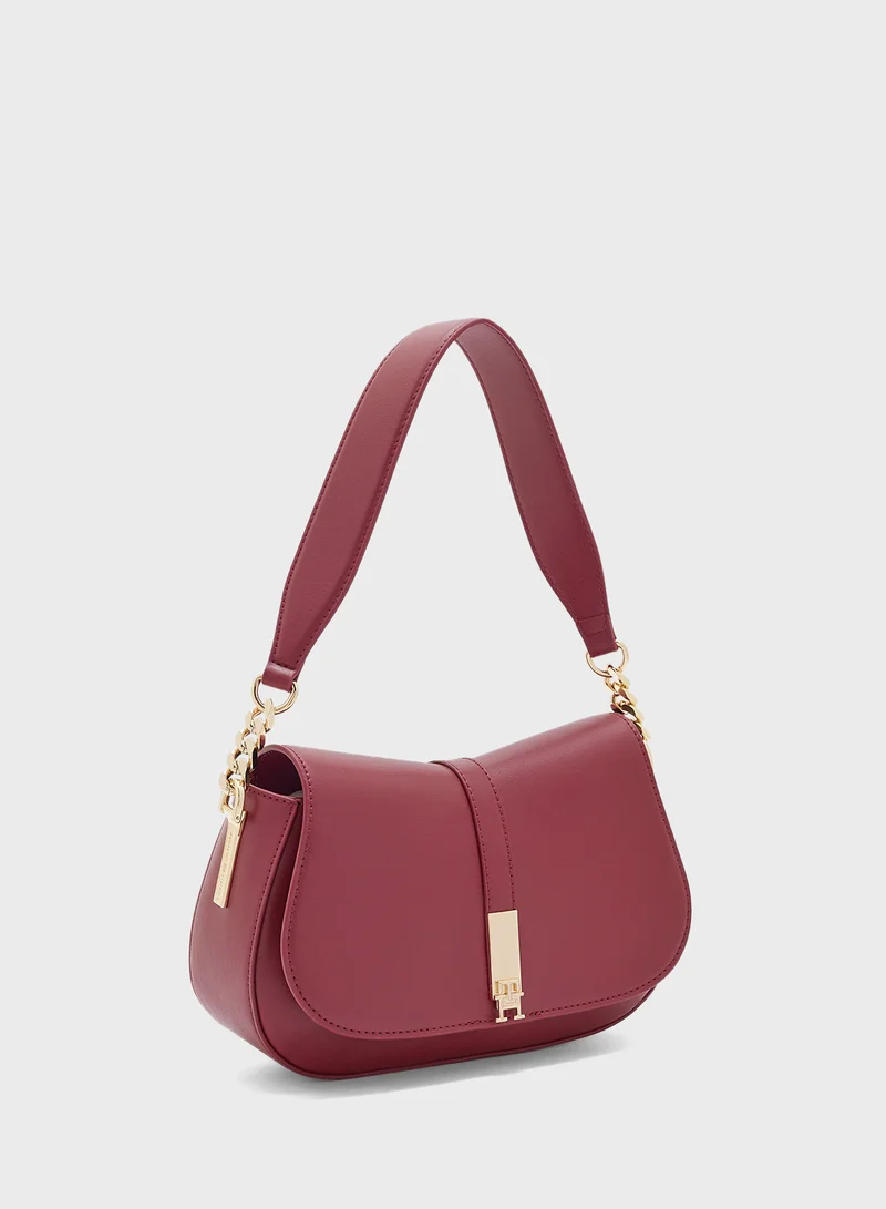 TOMMY HILFIGER Flap Over Satchel