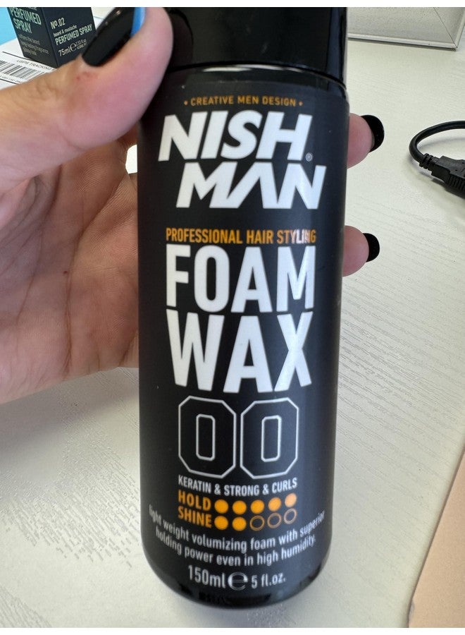 nishman Hair Styling Foam Wax - Image 2