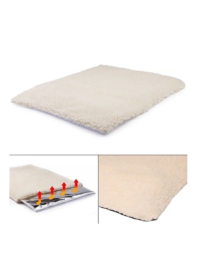 بطانية بالطاقة الحرارية ولا تعمل بالكهرباء للحيوان الأليف، قابلة للغسل بيج - Image 2