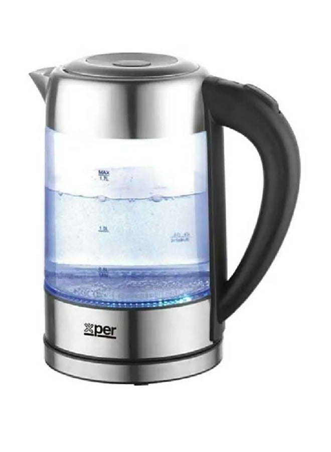 XPER Glass Kettle 2200W 1.7L,with LED Light | XPK-GM19 - Image 4
