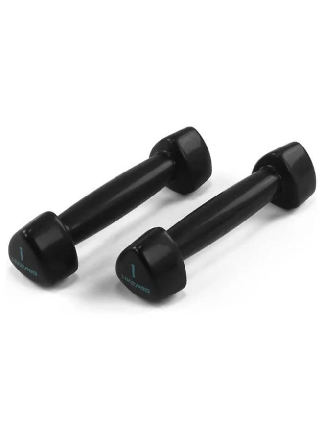 ليف برو دمبلز لايف برو ستوديو 6 كجم LP8070 أسود - Image 3