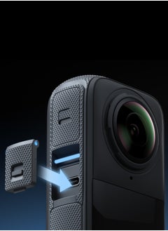Insta360 X4 USB Cover - Black  - Image 3
