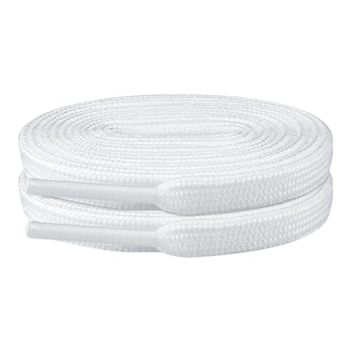 Endoto Shoelaces for Adidas Samba OG/ADV/LT, Flat Shoe Laces Replacement Laces for Sneaker Shoes(Color:White,Size:50Inch) - Image 4