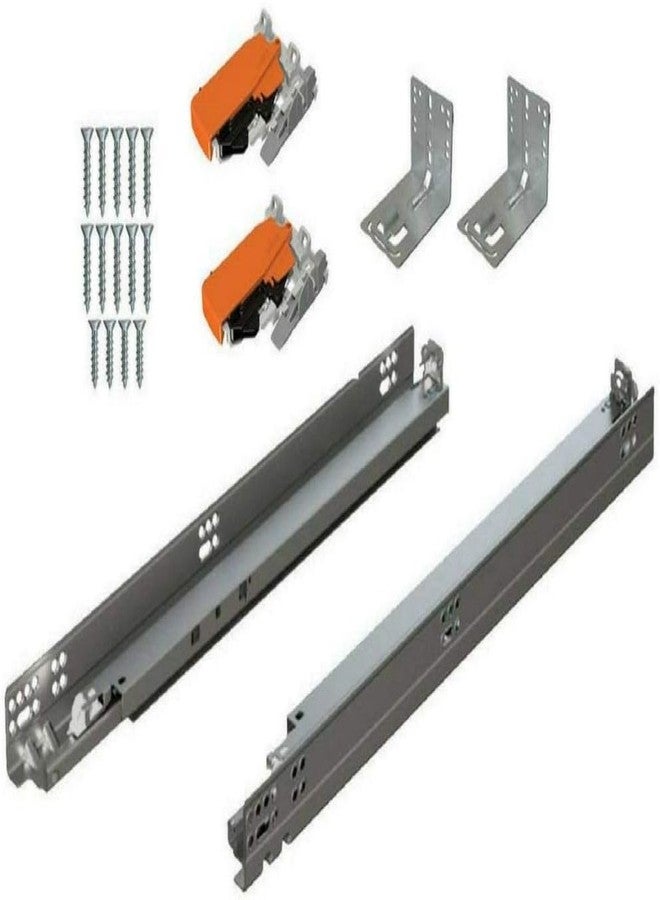 Blum Bundle - 12" TANDEM Drawer Slides with OTION. Includes Slides 563H, Locking Devices, Rear Mounting Brackets, Screws and Instructions. - Image 1